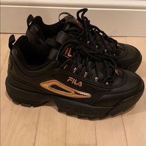 Black Fila Destroyer Shoes